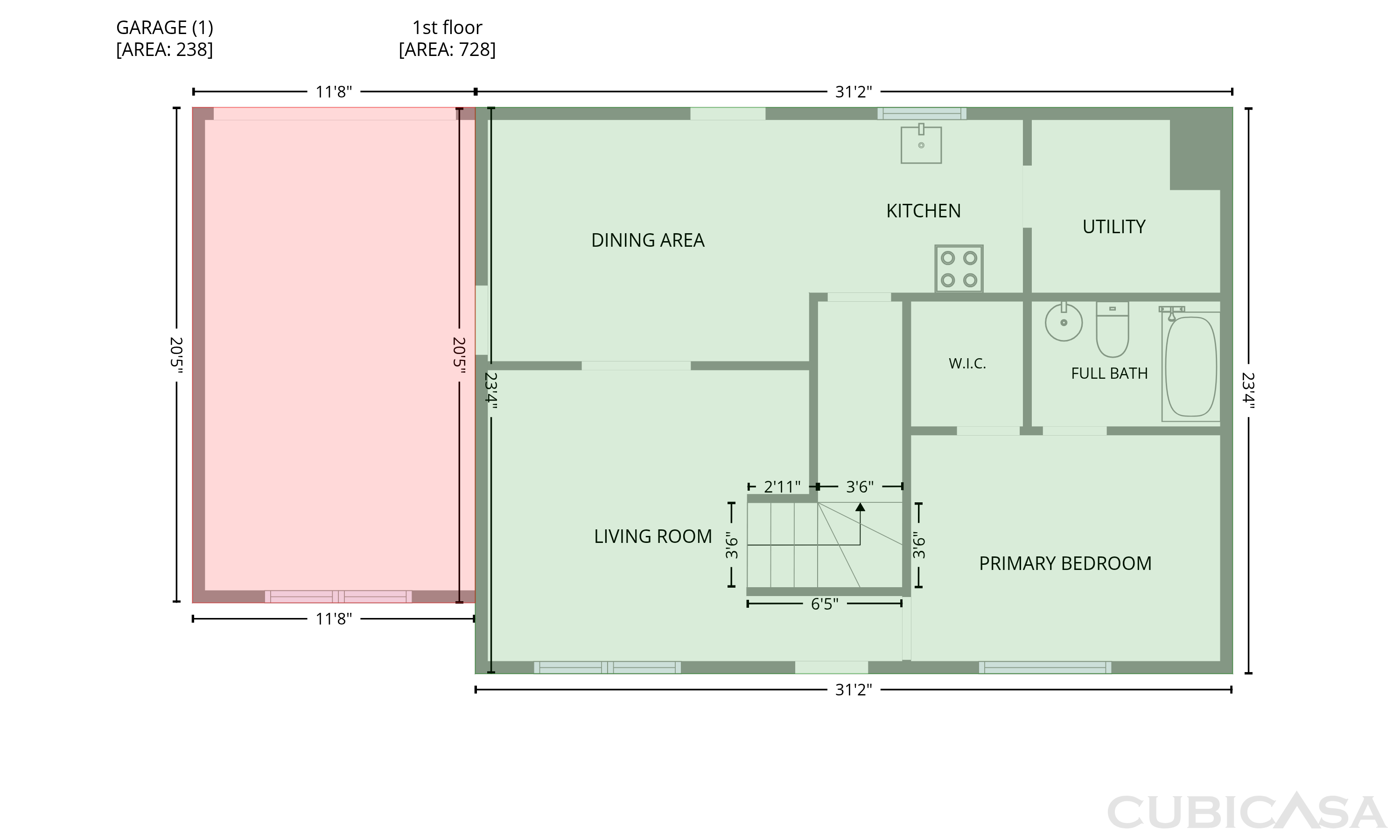 Main Floor of 305 Shadow Dr, Shelbyville, TN