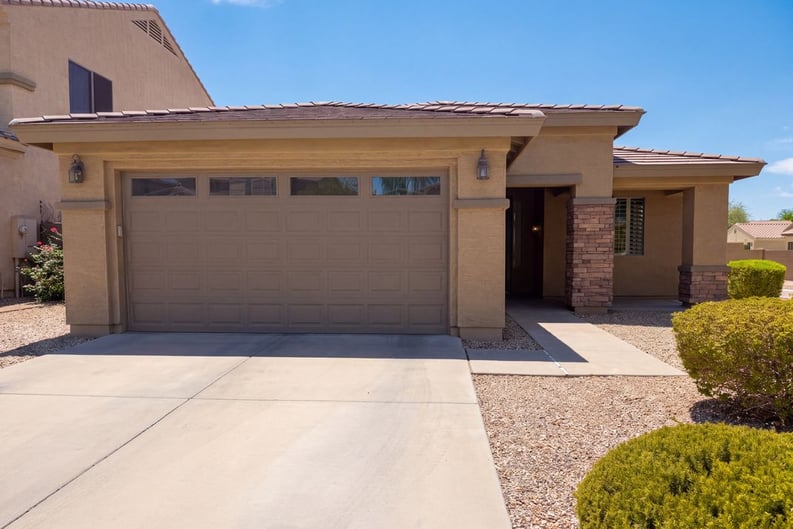 Main view of property