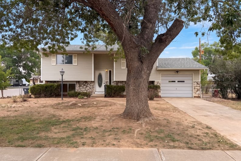 Main view of property