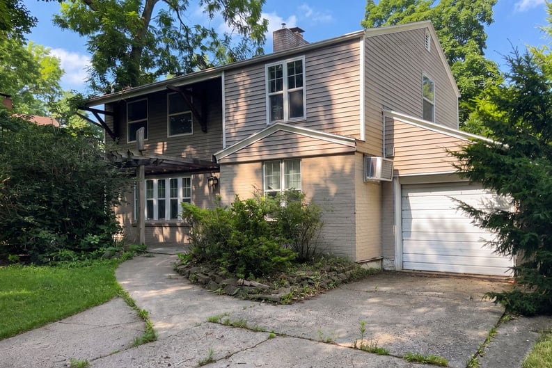 Main view of property