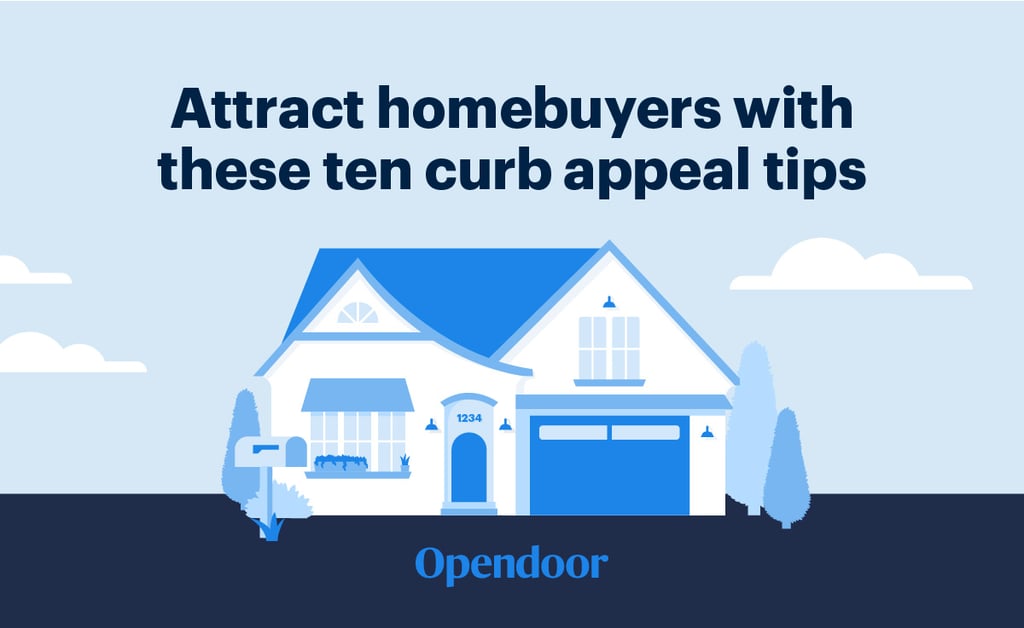 Attract home buyers with these ten curb appeal tips