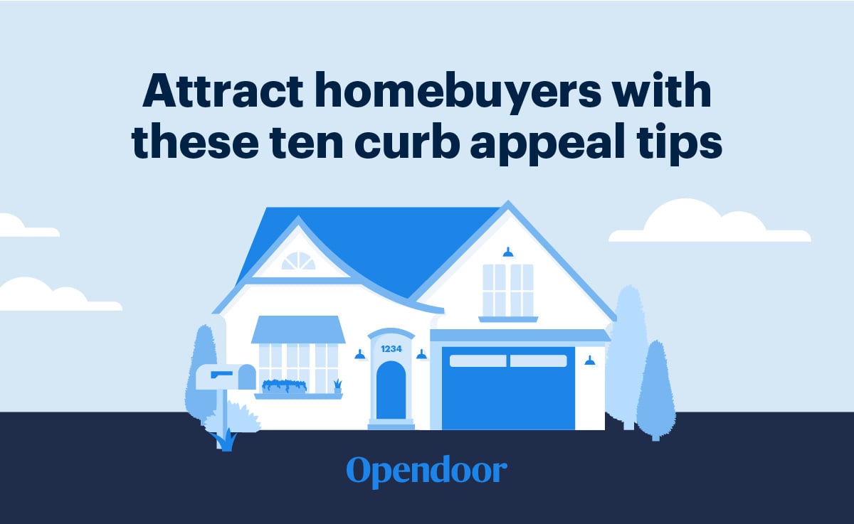 Attract home buyers with these ten curb appeal tips