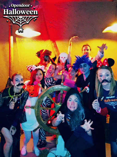 opendoor halloween photo booth