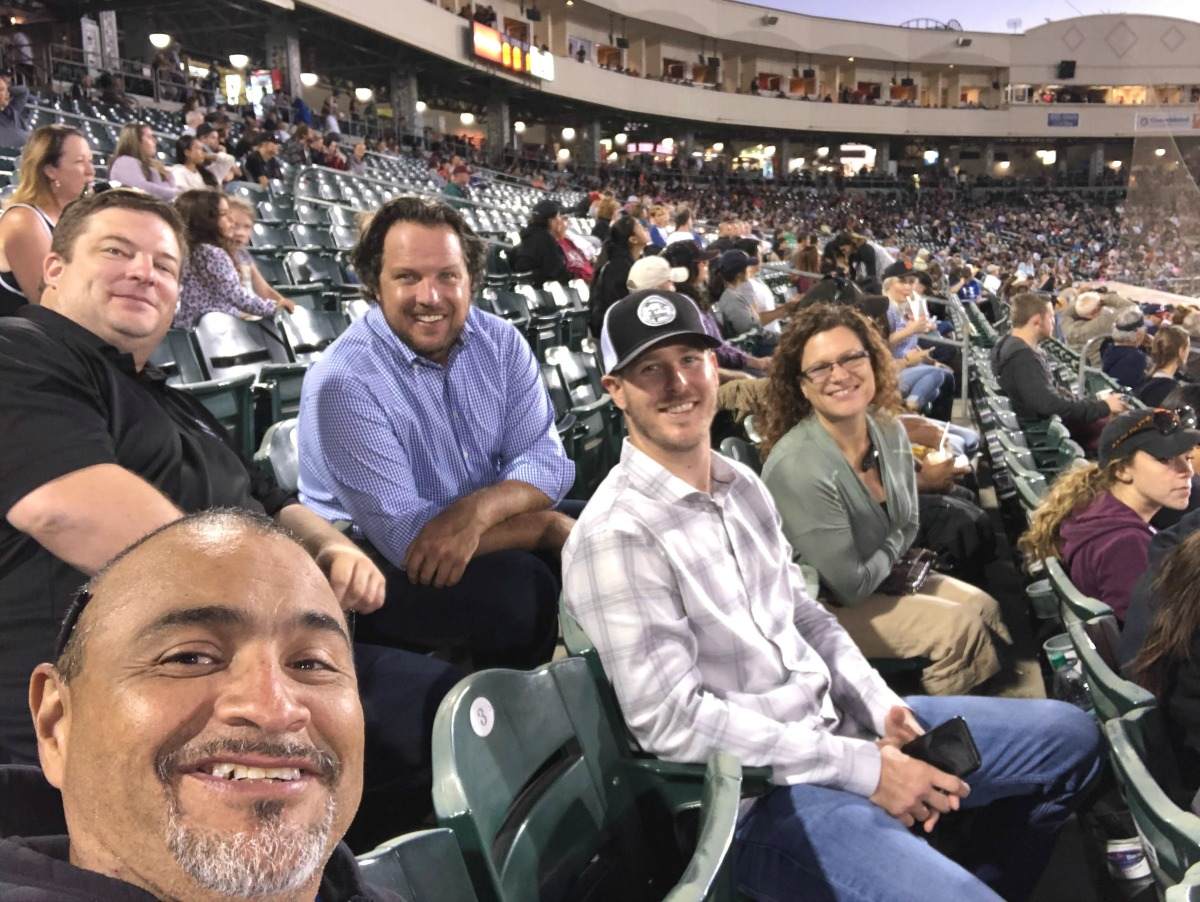 Opendoor Sacramento Team at a Rivercats game
