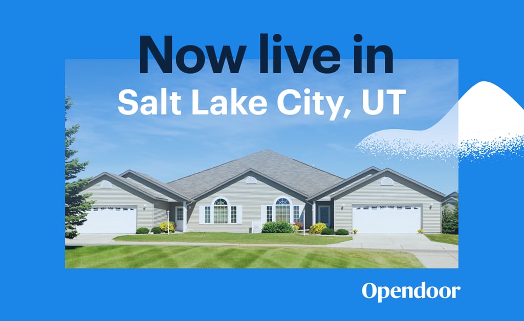 Opendoor now serving Salt Lake City home sellers