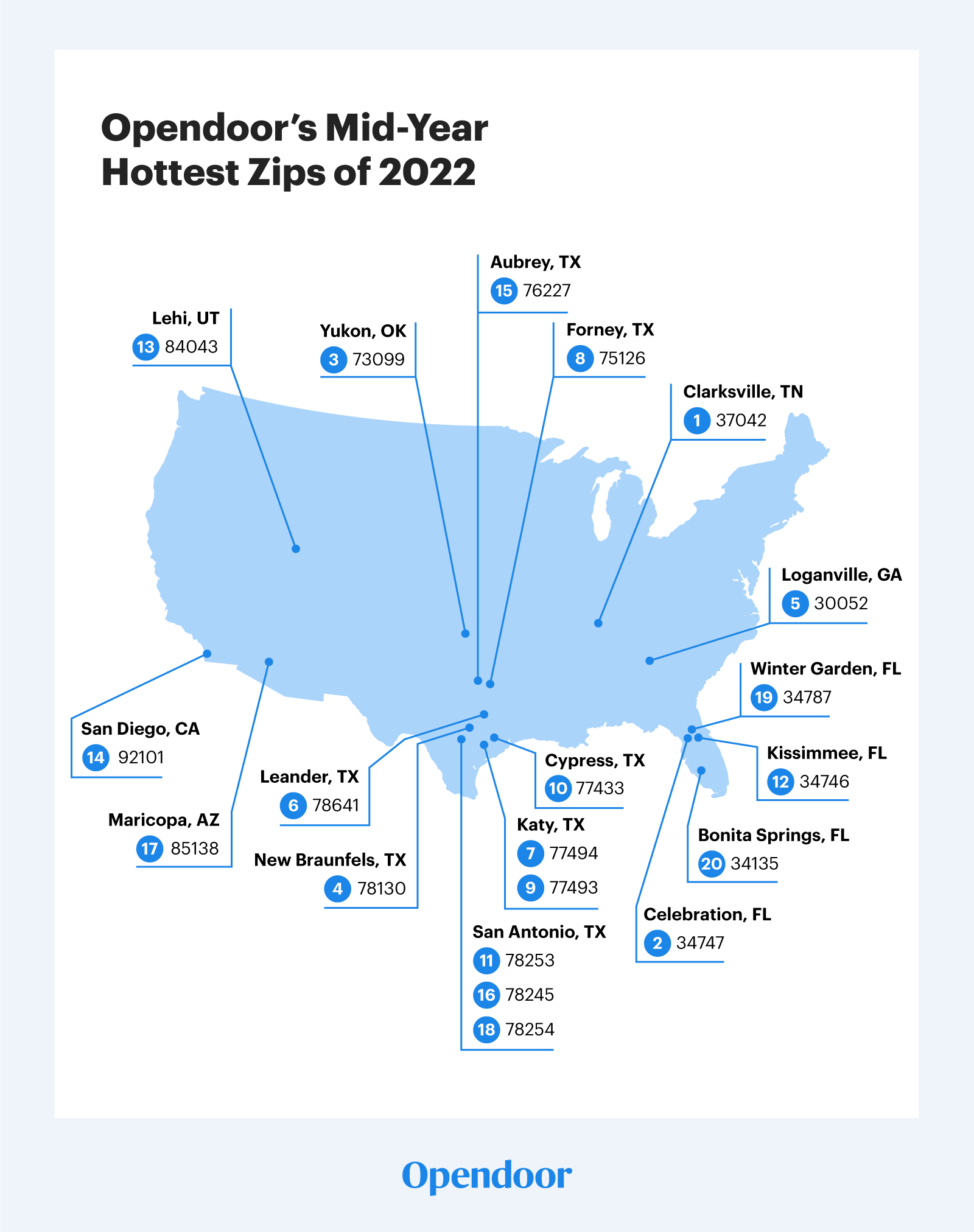 Opendoor-Hottest-Zips-Map