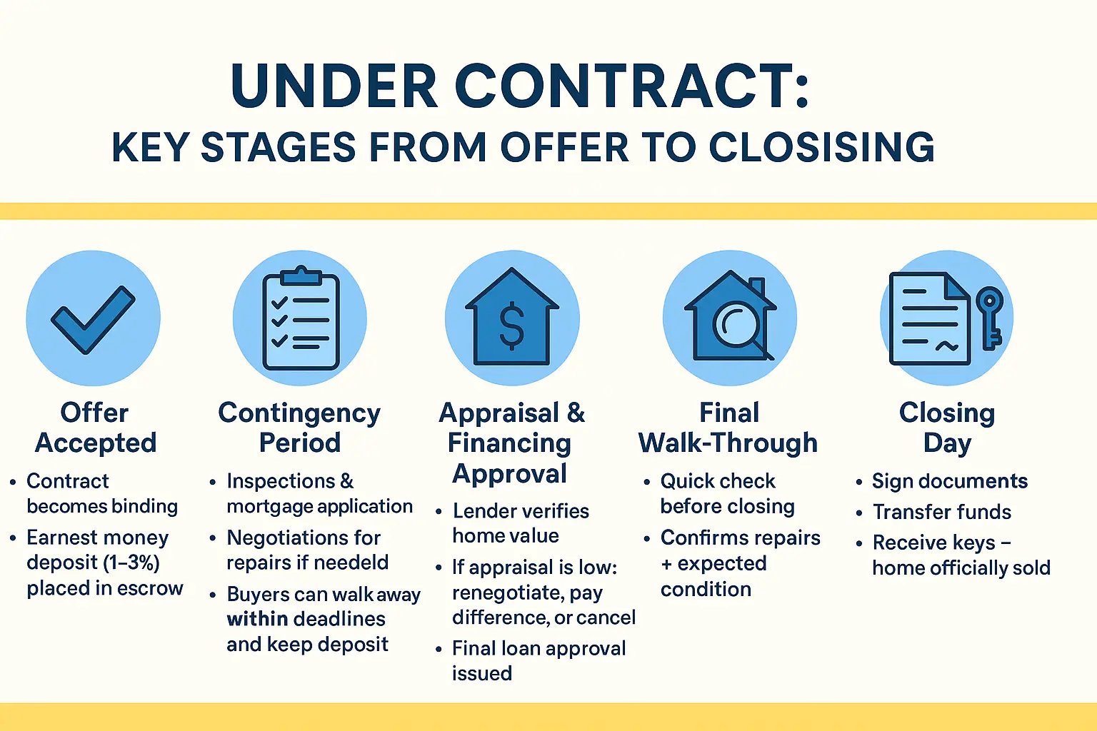 What does under contract mean