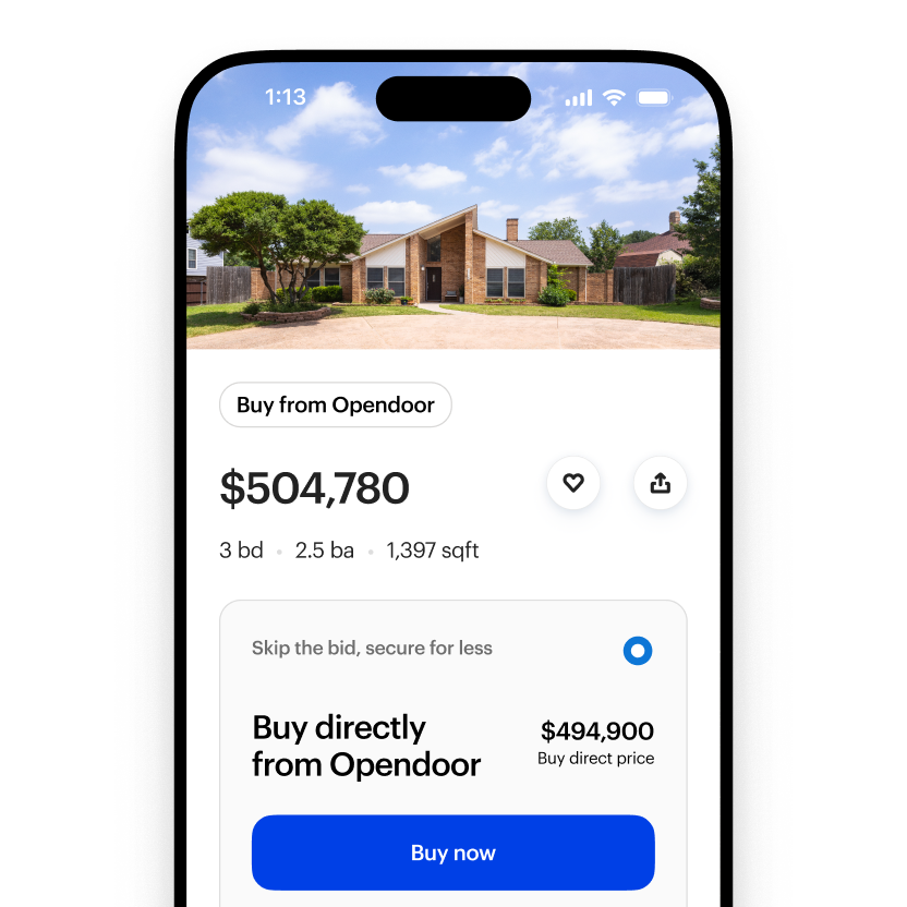 An iPhone showing the lower buy-direct price